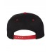 Flexfit Wool Blend Flat Bill Snapback Cap Hat 110F  eb-08537292